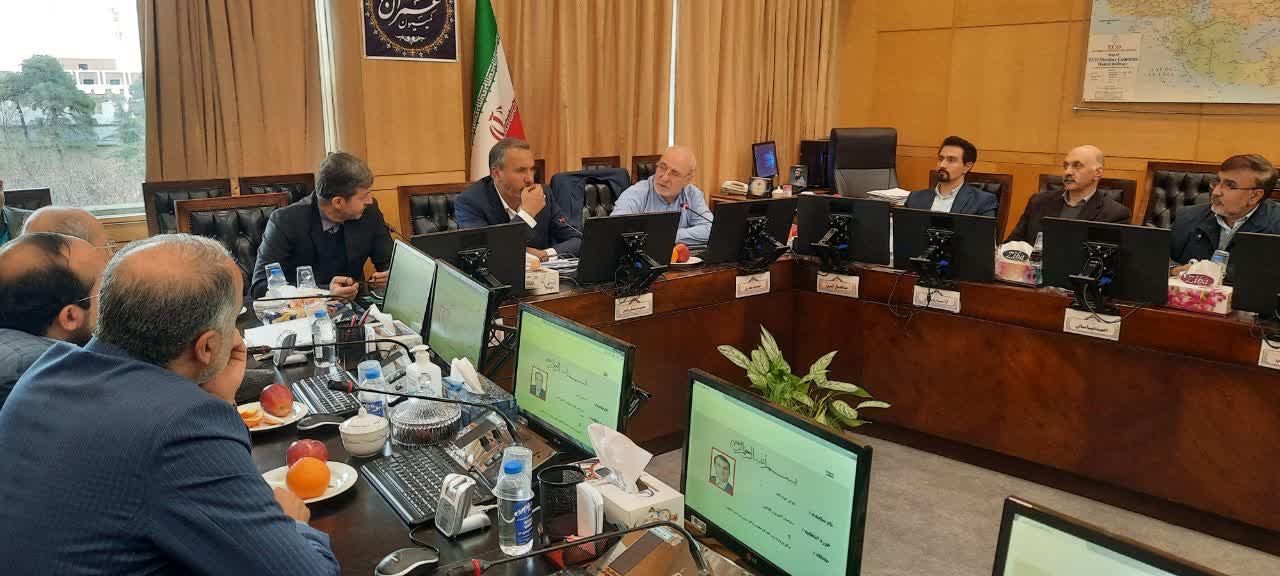 جلسه بررسی آخرین وضعیت مصوبات سفر رئیس و اعضای کمیسیون عمران مجلس