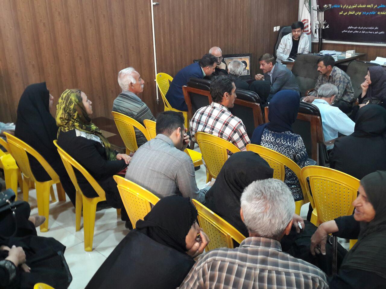 ملاقات مردمی جناب آقای حاجی در دفتر شاهین شهر