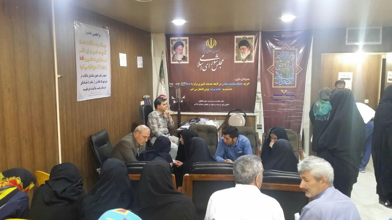 ملاقات مردمی این هفته ۳۱تیر۹۶ آقای حاجی