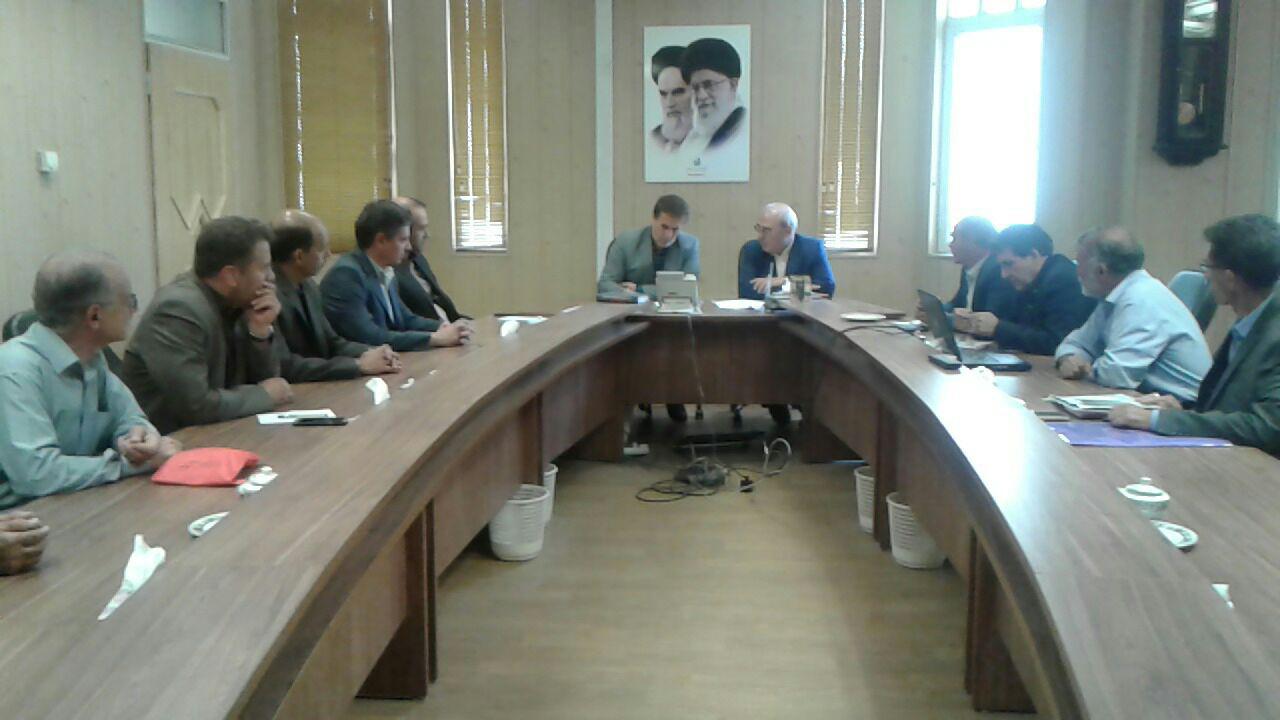 جلسه مشترک  آقای حاجی با دکتر سلطان حسینی مدیر کل ورزش استان