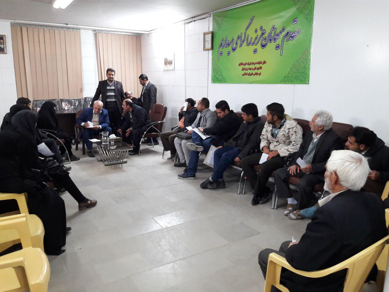 ملاقات مردمی  آقای حاجی ۱۷ و ۱۸ آذر ۱۳۹۶