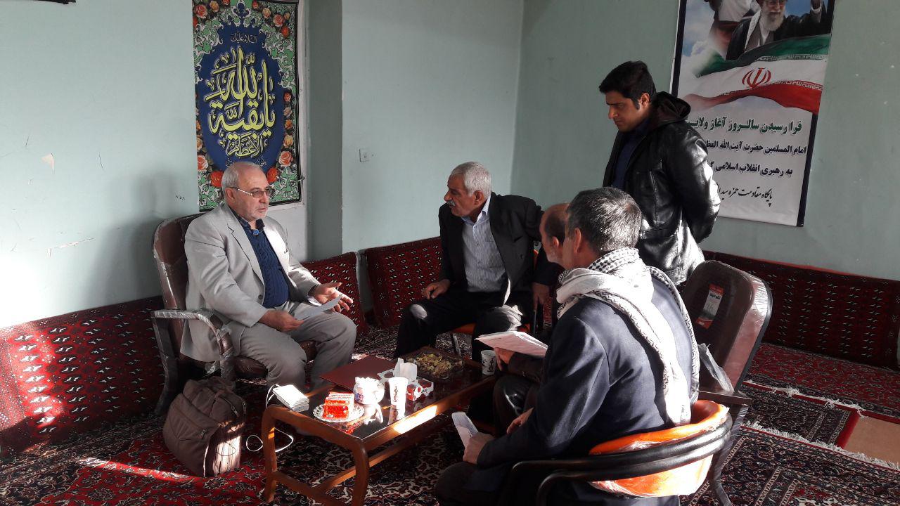 ملاقات مردمی جناب آقای حاجی در دفتر بخش میمه صبح امروز جمعه اول دیماه ۹۶ برگزار شد.