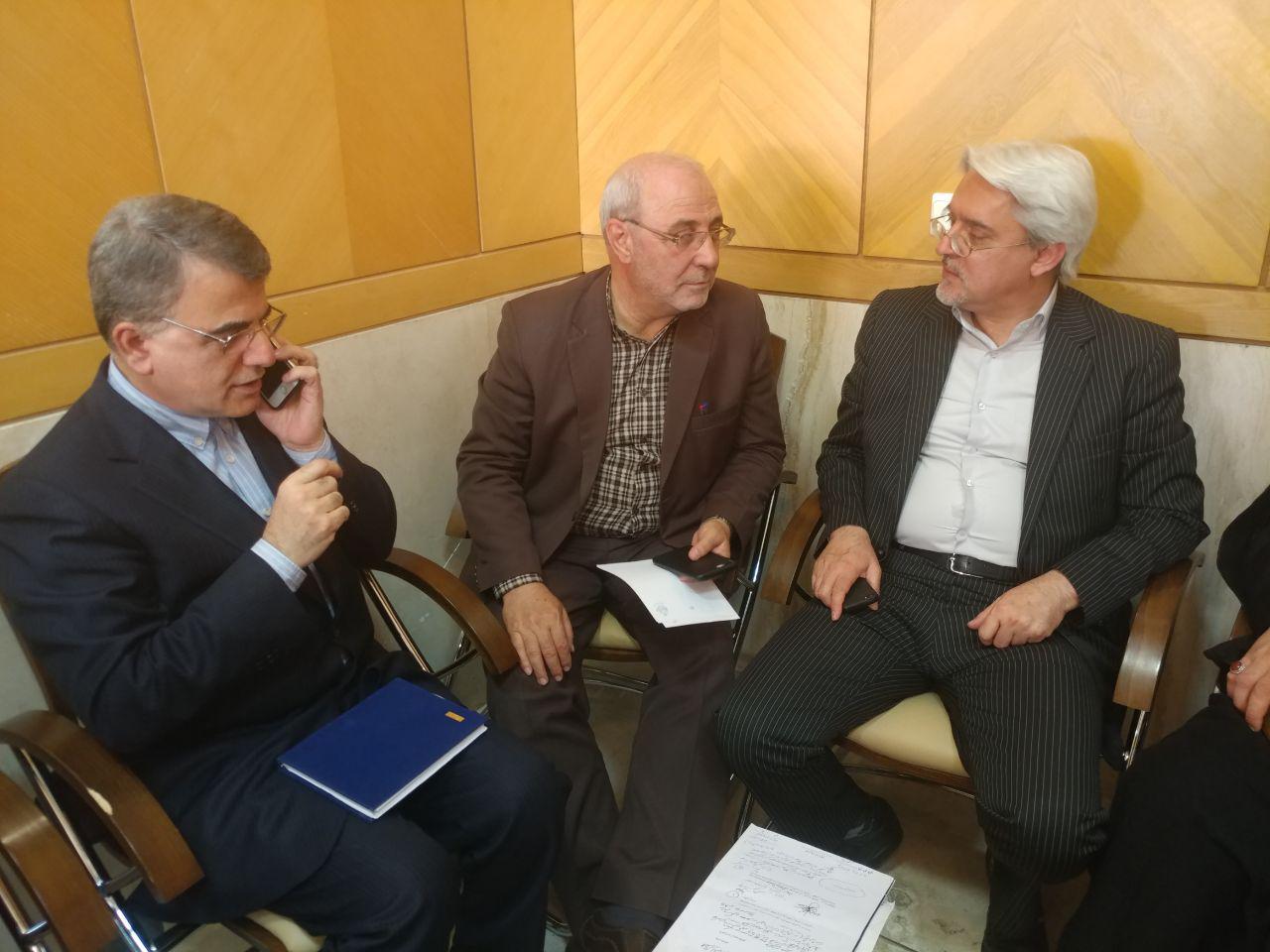 دیدار با ابوالقاسم رحیمی انارکی مدیرعامل بانک مسکن کشور