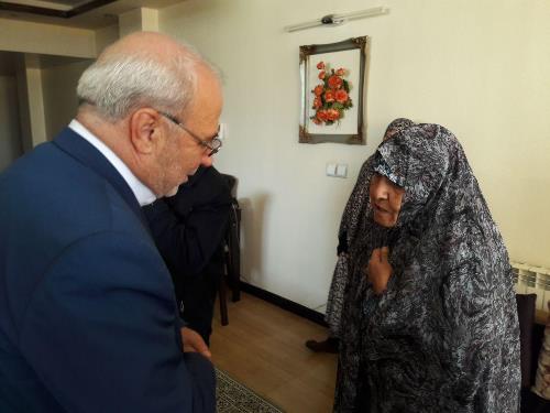 دیدار با خانواده معظم شهیدان شاه رجبیان،محمدی،احمدی،خیرعسکر، فلاح پور و موسی خانی