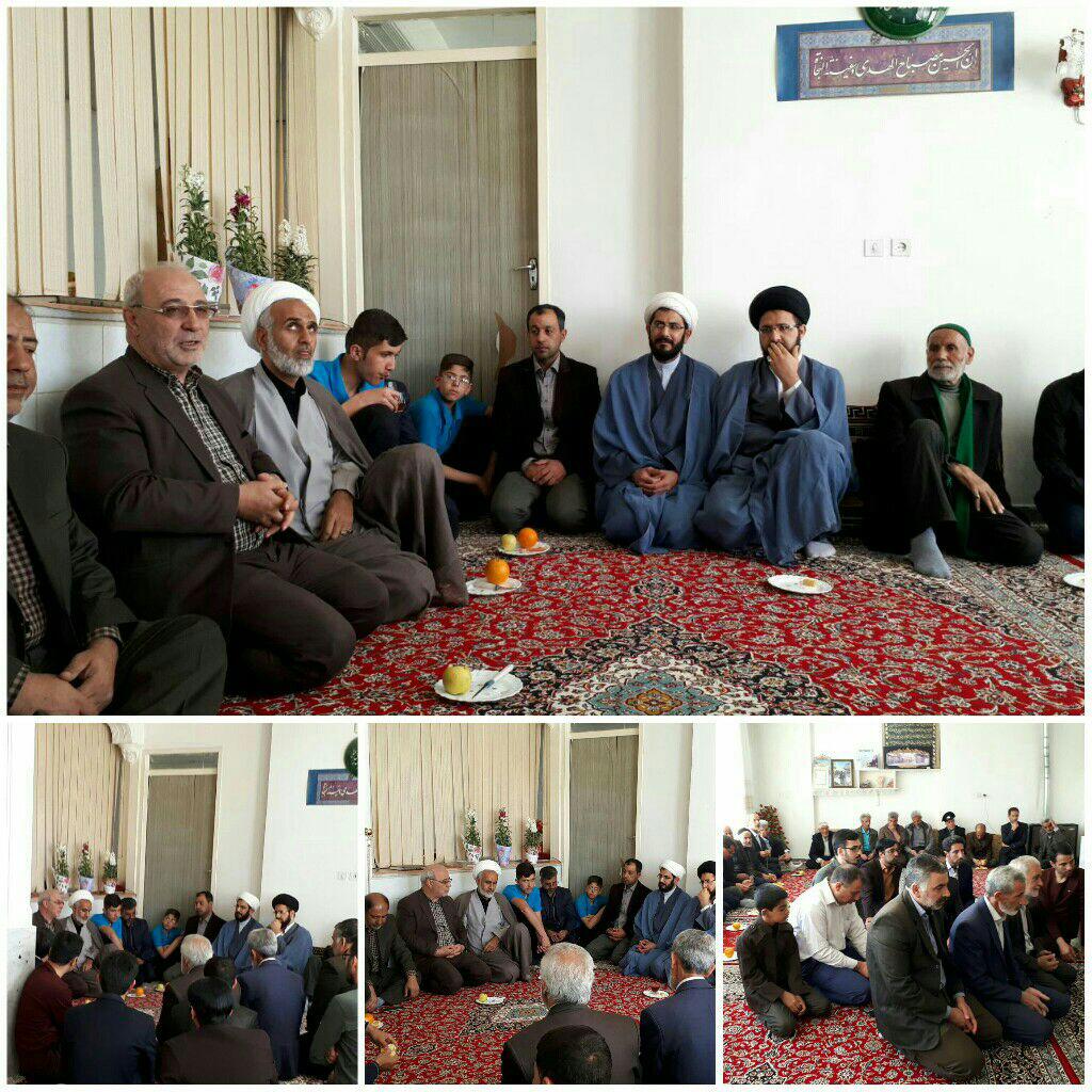 دیدار با جمعی از فعالان فرهنگی و اجتماعی محله امامزاده نرمی