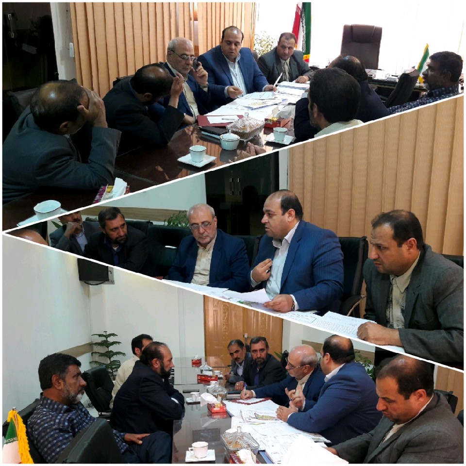 جلسه بررسی مشکلات شهر شاپورآباد