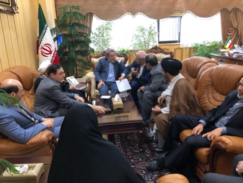 🔴- دیدار آقای حاجی و جمعی از نمایندگان استان اصفهان با وزیر کشور درخصوص بحران آب شرب استان