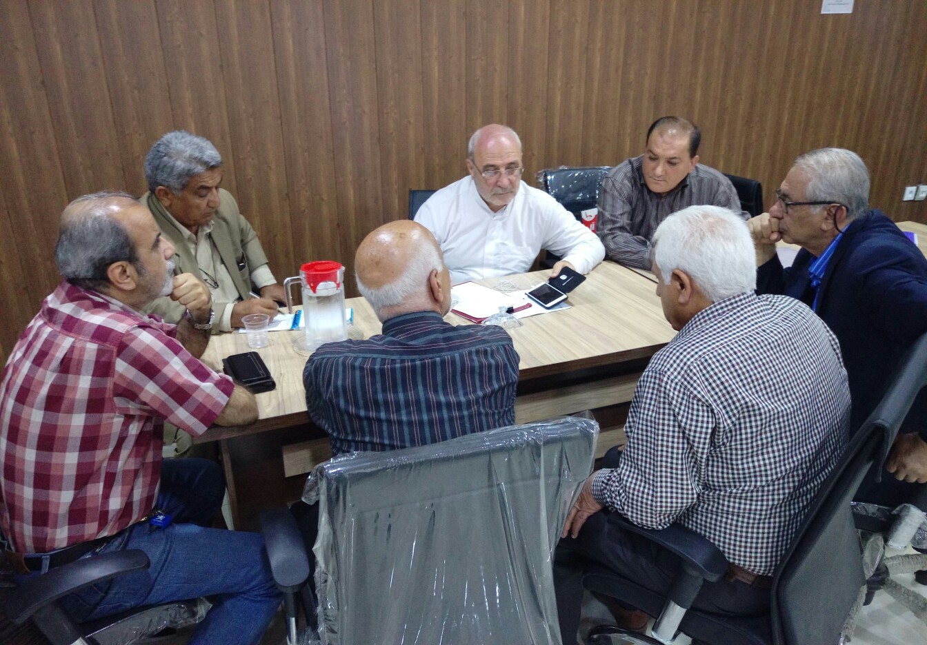 🔺بررسی مشکلات کانون بازنشستگان شرکت نفت در دفتر آقای حاجی