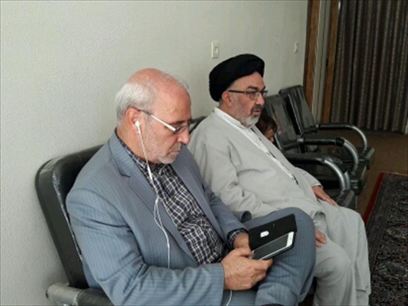 عیادت آقای حاجی از امام جمعه محترم گرگاب