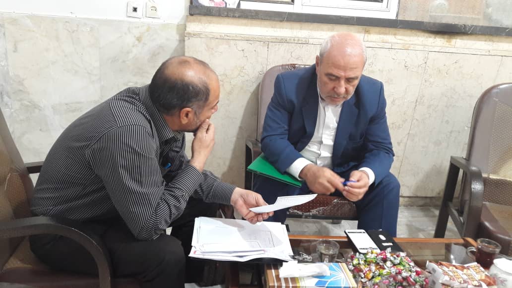 🔵ملاقات مردمی آقای حاجی در دفتر بخش میمه صبح امروز جمعه ۲۶ مرداد ۹۷ برگزار شد.