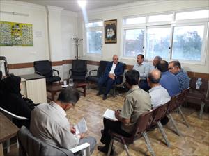 ⚪دیدار و گفتگوی جمعی از معتمدین دستگرد برخوار با  آقای حاجی