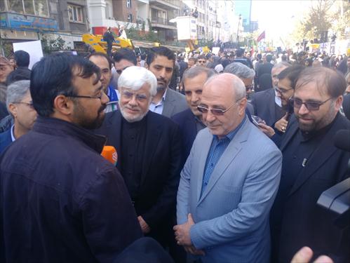 تصویر – حضور آقای حاجی در مراسم بزرگداشت یوم الله سیزده آبان