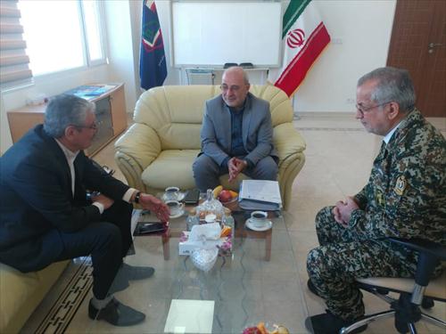 دیدا با دکتر محمود زاده رئیس سازمان تأمین اجتماعی نیروهای مسلح
