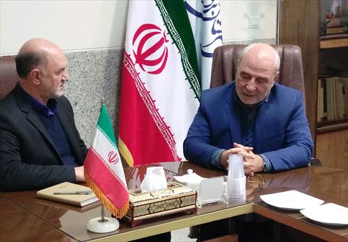 🔺جلسه  آقای حاجی با سرپرست فرمانداری شهرستان برخوار