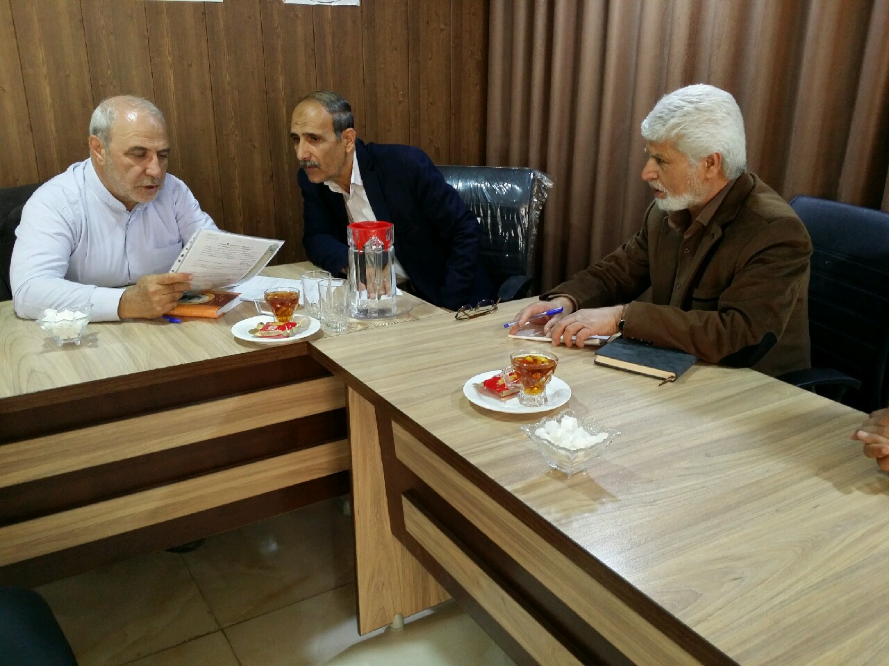 🔳بررسی مشکلات کارگران بازنشسته در جلسه مدیر عامل کانون بازنشستگان تامین اجتماعی