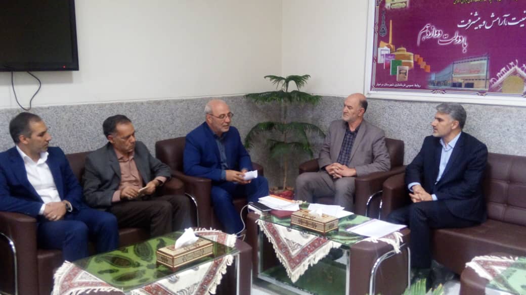 ✅✅جلسه مشترک آقای حاجی با فرمانداران شهرستان های شاهین شهر و میمه و برخوار