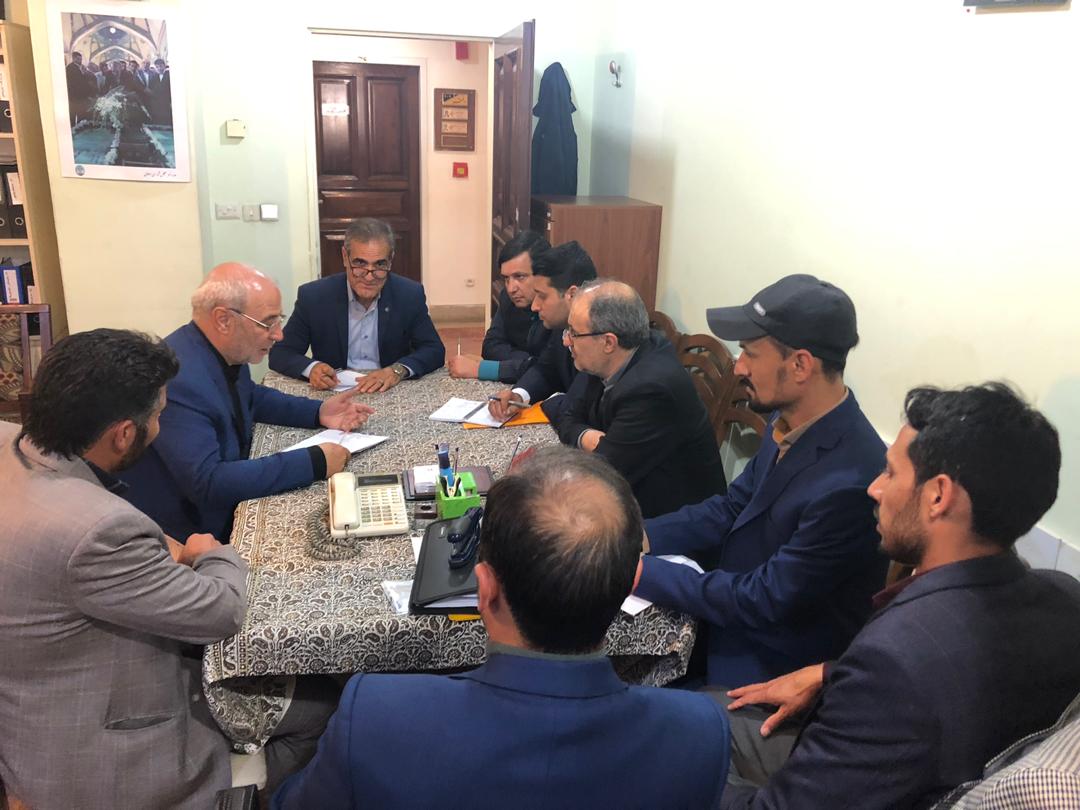 جلسه بررسی مشکلات معدن طلای موته