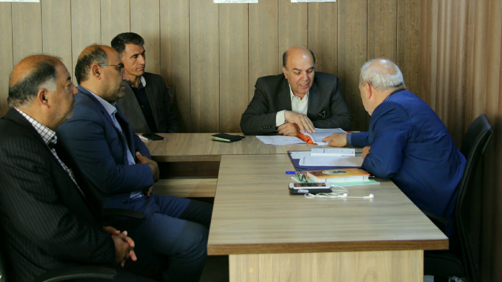 ✅جلسه آقای حاجی با رئیس سازمان نظام مهندسی استان اصفهان