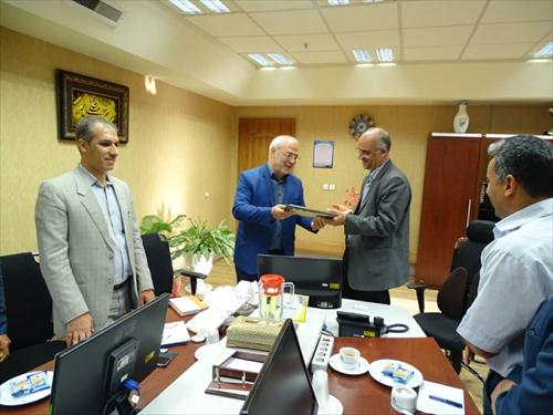 🔶قدردانی آقای حاجی از مدیرعامل شرکت گاز استان اصفهان