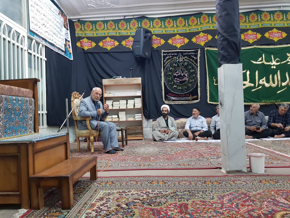 ↙️سخنرانی آقای حاجی در جمع نمازگزاران مسجد امام علی بن ابی طالب علیه السلام شهر گز