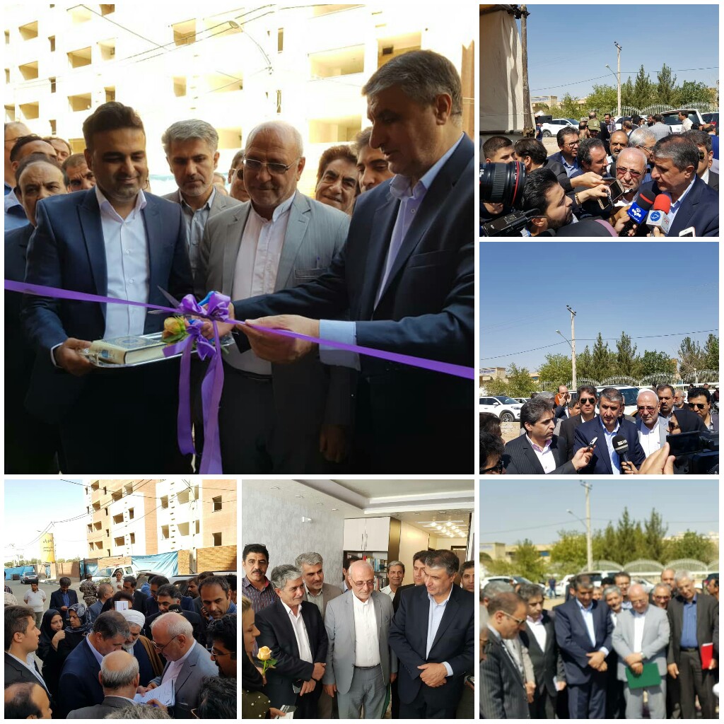🔴 افتتاح مجموعه ۴۰۰ واحدی مسکن مهر و کلنگ زنی ساخت ۱۰۸۰ واحد مسکونی جدید