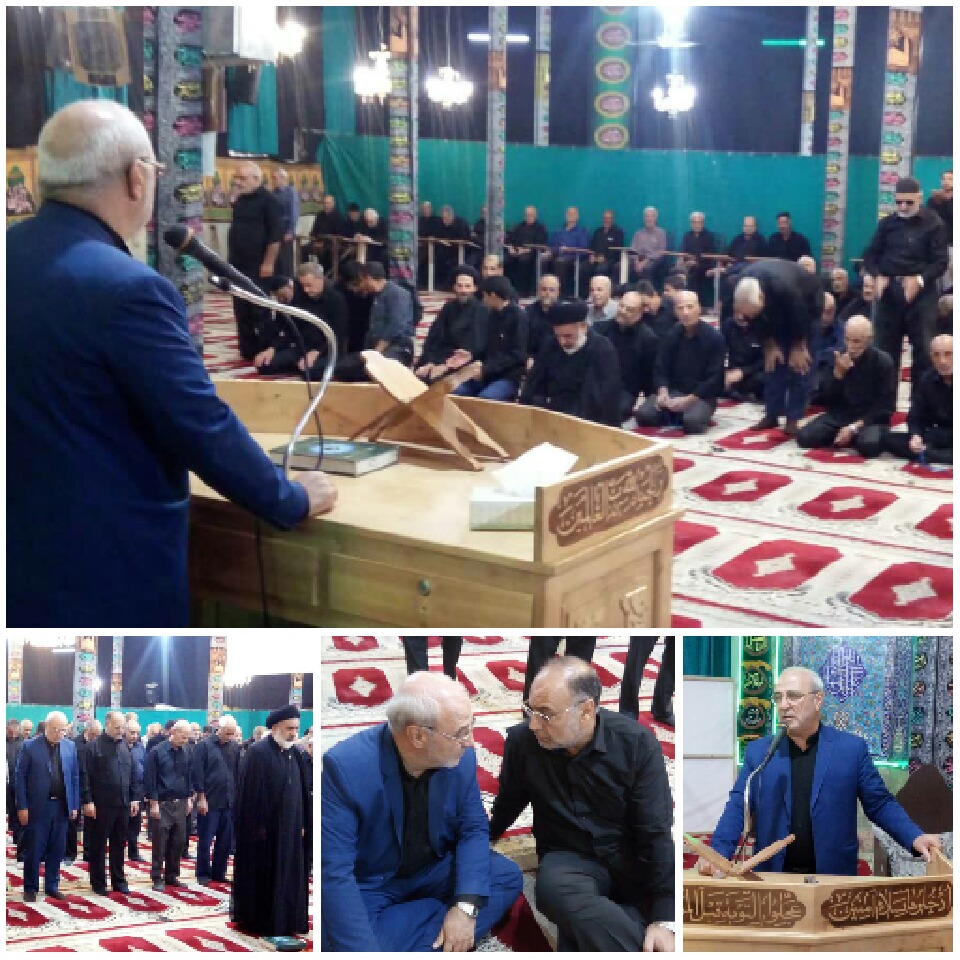 ⚪️ملاقات مردمی آقای حاجی در دفتر بخش میمه و سخنرانی در مسجد جامع وزوان