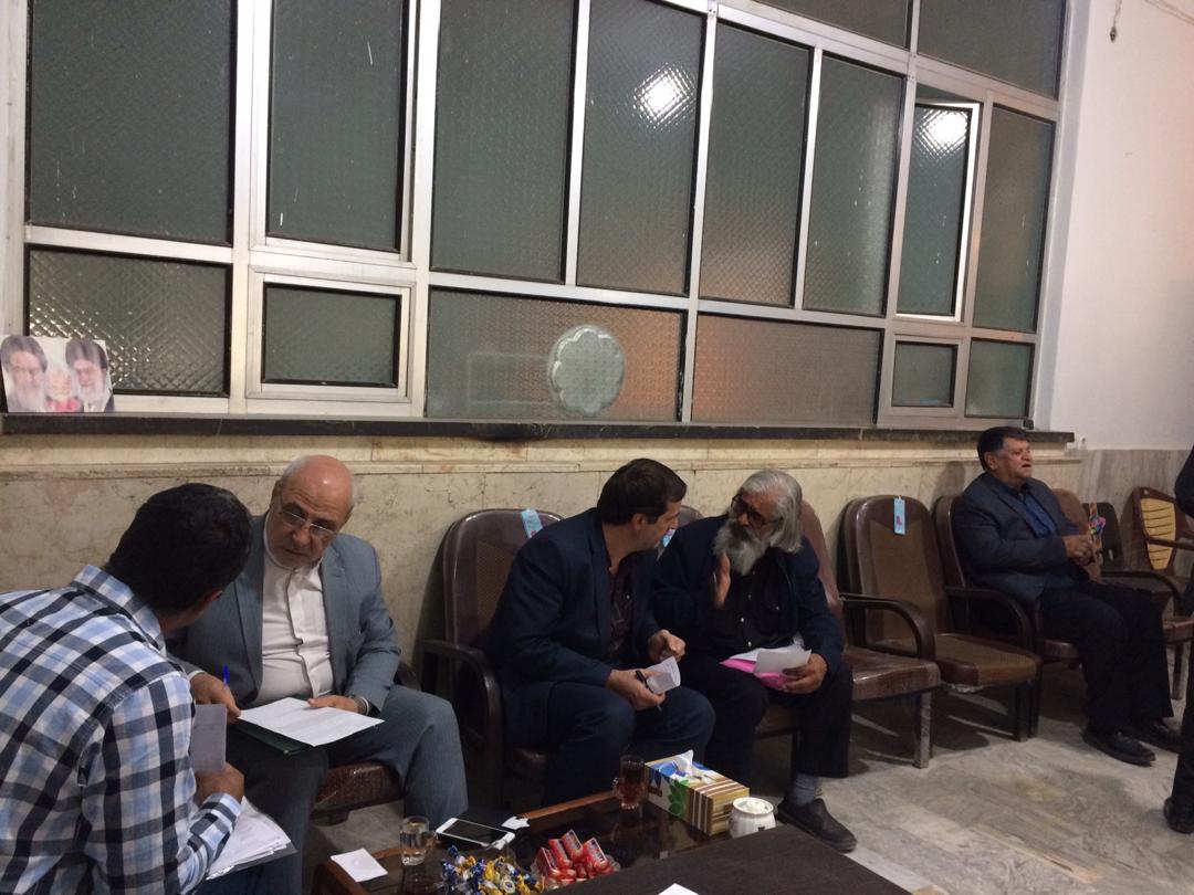 ❇️ملاقات مردمی آقای حاجی در دفتر بخش میمه