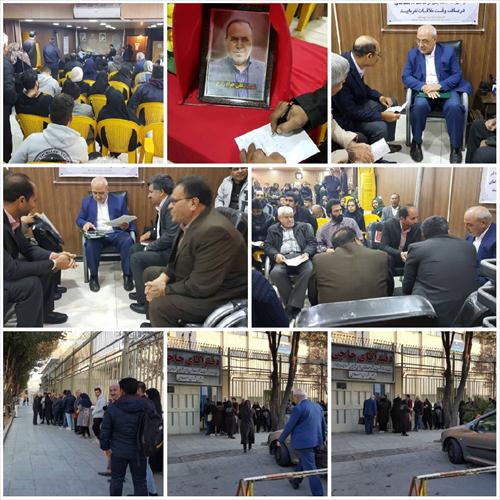 ⭕️ملاقات مردمی آقای حاجی امروز شنبه ۱۸ آبان ۱۳۹۸
