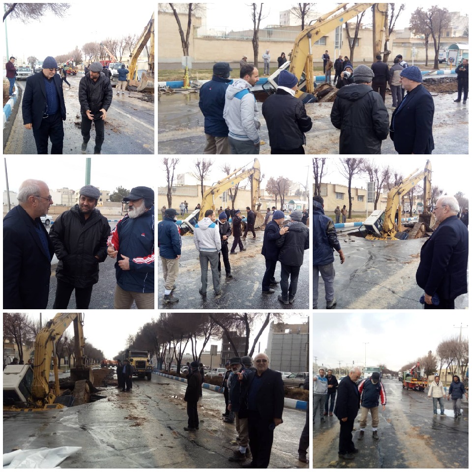 پیگیری لازم را برای اصلاح شبکه جمع آوری فاضلاب