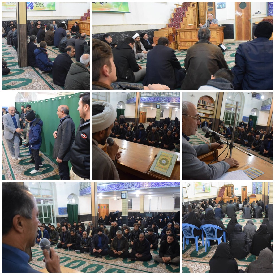 روستای شهید پرور ونداده هم به حمایت ازآقای حاجی تمام قد ایستاد