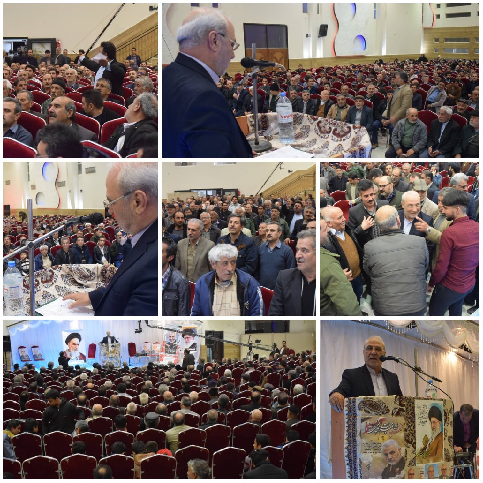 شکوه حضور شهروندان شهر آفتاب در استقبال از حسینعلی حاجی
