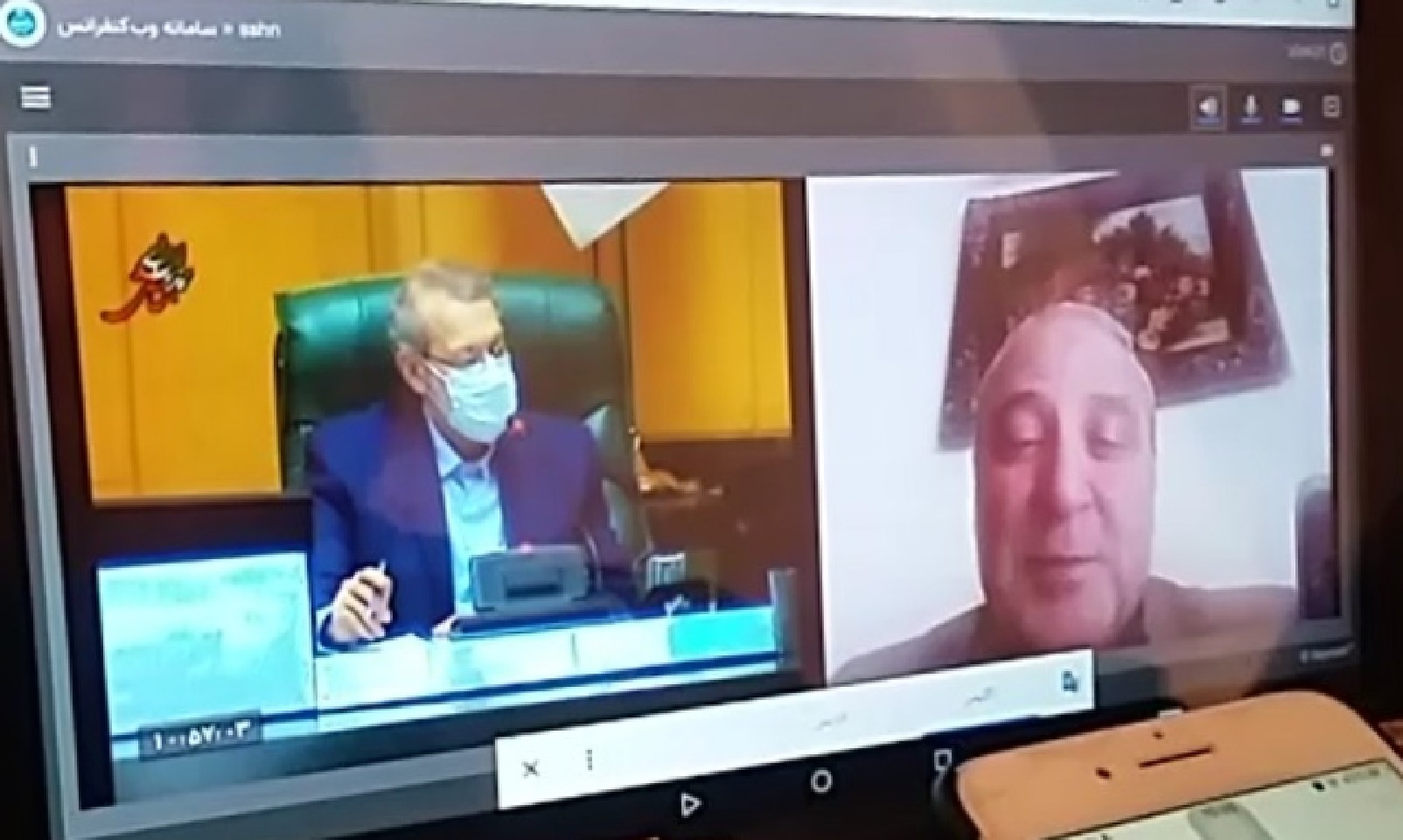 دومین جلسه مجازی مجلس شورای اسلامی صبح امروز برگزار شد