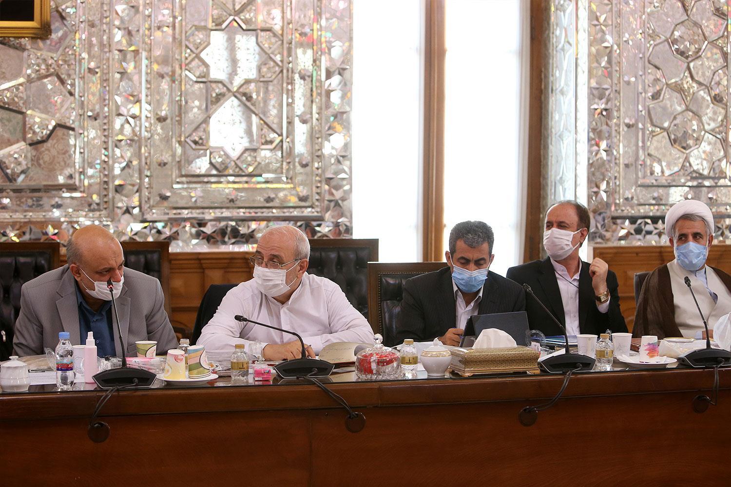 جلسه مشترک هیأت رئیسه مجلس شورای اسلامی با روسای کمیسیون های تخصصی خانه ملت