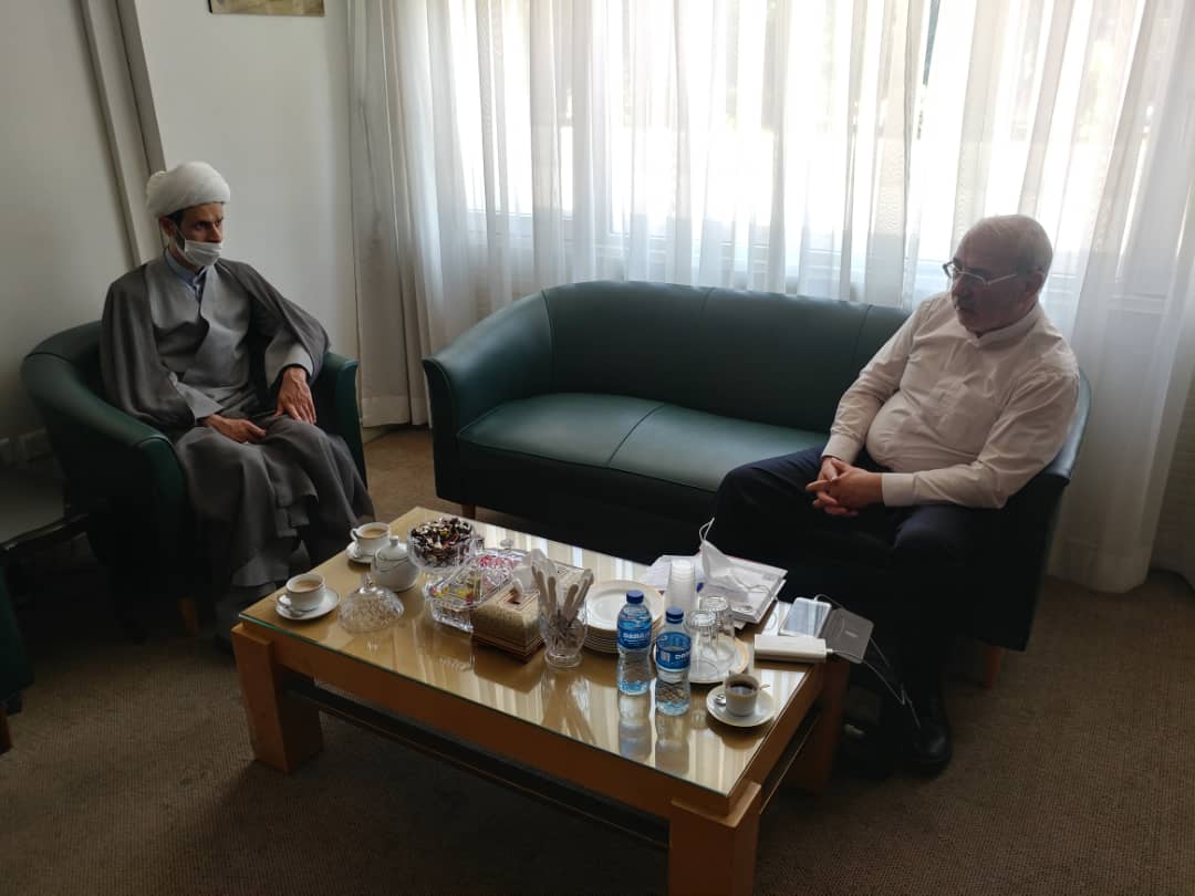حجت الاسلام والمسلمین میرزایی با آقای حاجی دیدار کرد