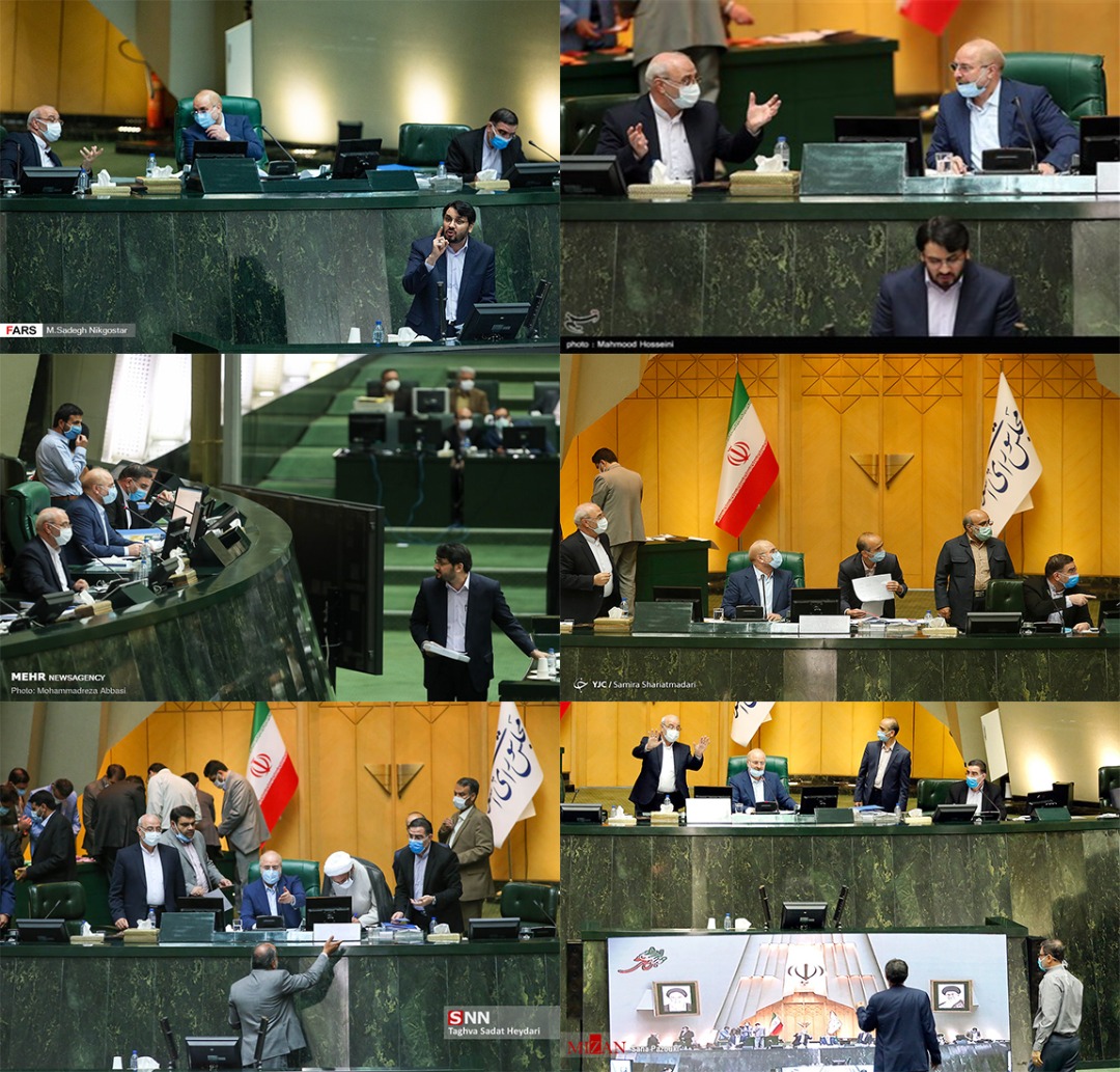 گزارش تصویری از جلسه علنی روز چهارشنبه مجلس شورای اسلامی