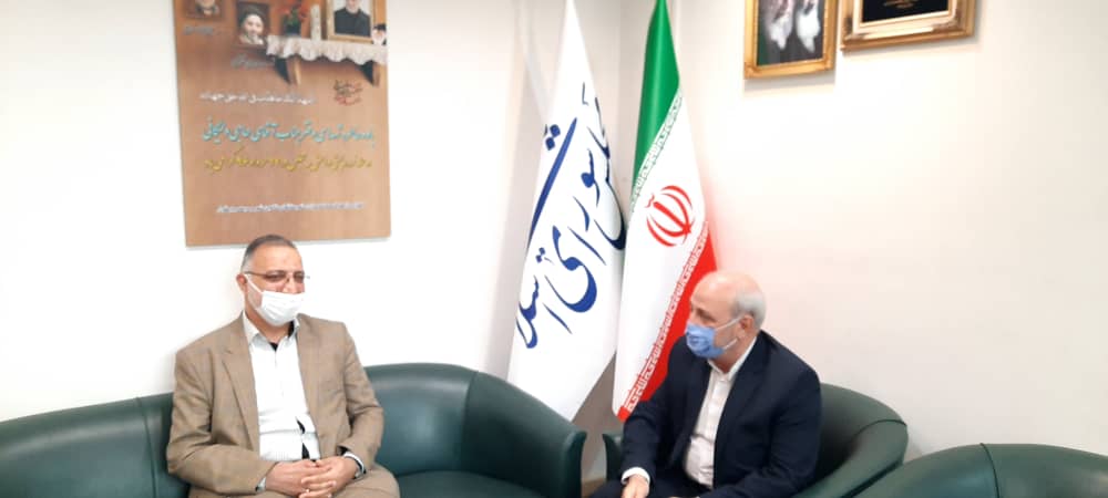 دیدار رئیس مرکز پژوهش های مجلس شورای اسلامی با آقای حاجی