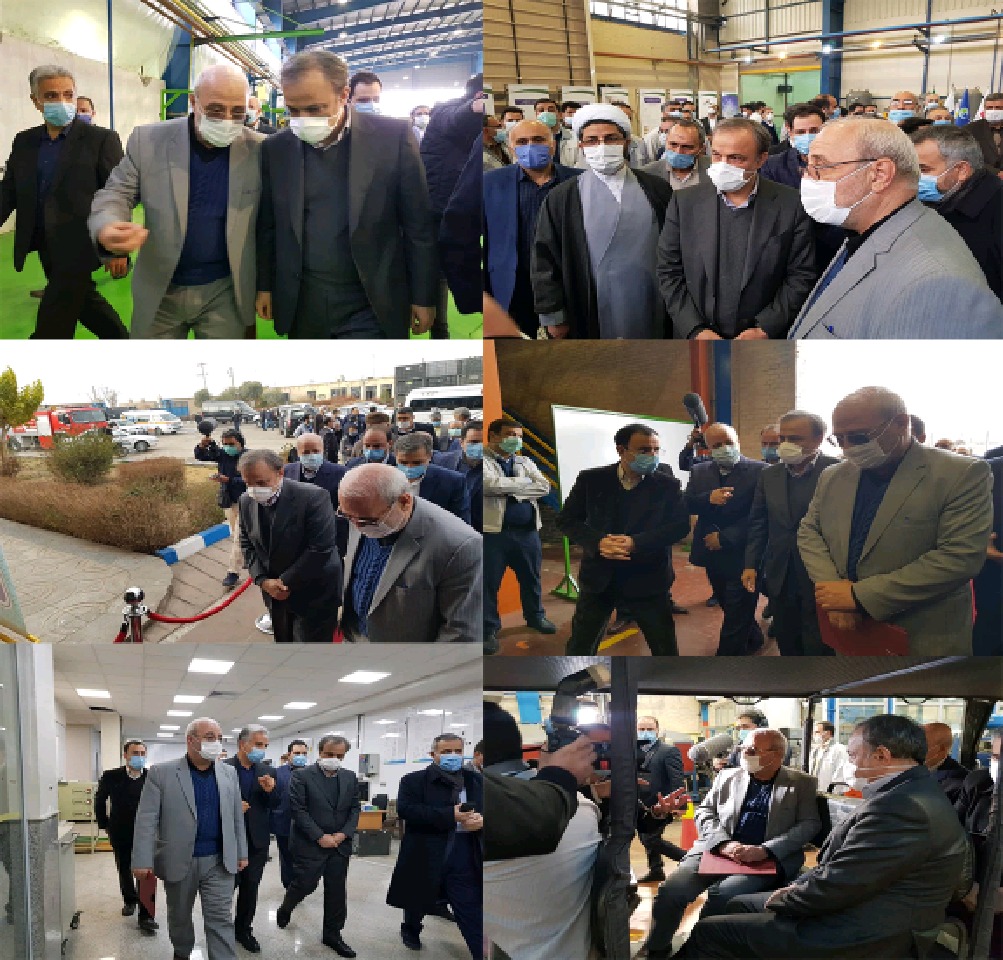 گزارش تصویری /بازدید وزیر صنعت معدن و تجارت از گروه صنعتی انتخاب