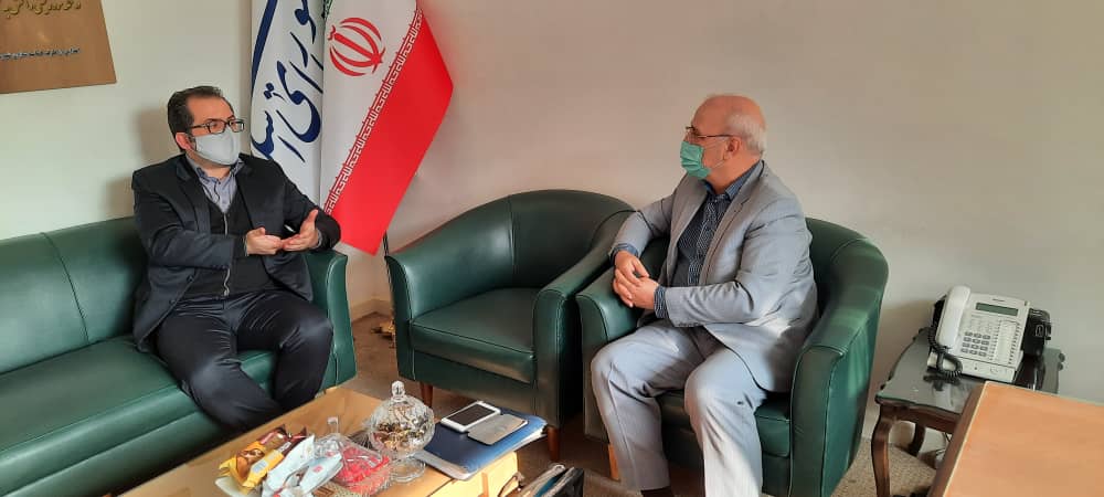 مدیر کل بیمه سلامت وزارت رفاه با آقای حاجی دیدار و گفتگو کرد