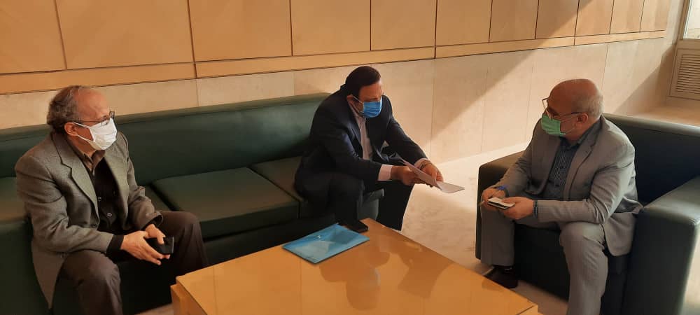مدیر عامل صندوق بازنشستگی فولاد با آقای حاجی دیدار کرد