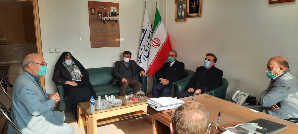 در دفتر هیئت رئیسه مجلس شورای اسلامی و به تدبیر آقای حاجی برگزار شد: