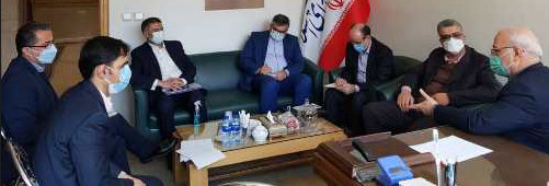 دیدار رئیس سازمان بورس و اوراق بهادار کشور با آقای حاجی