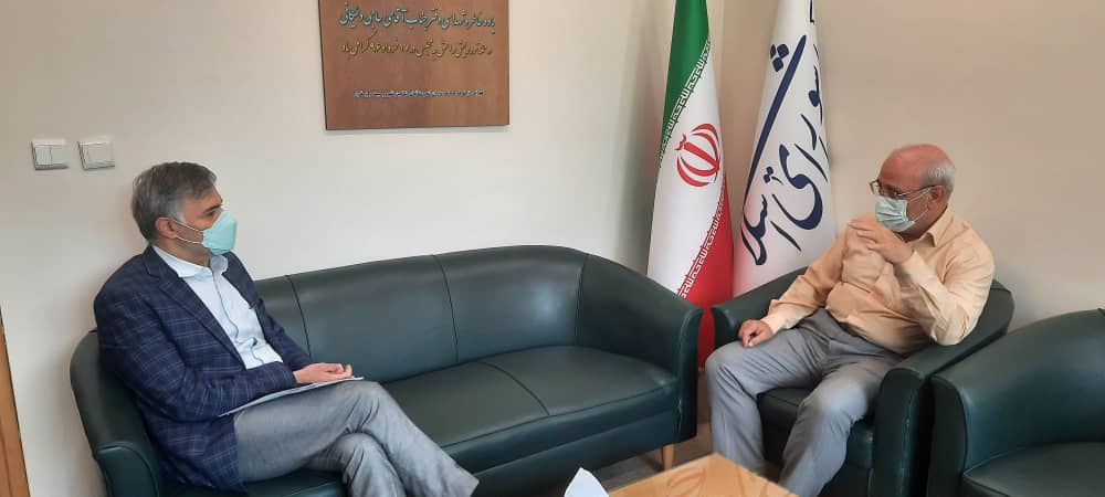 جلسه مدیرعامل جدید سازمان هدفمندی یارانه ها با آقای حاجی