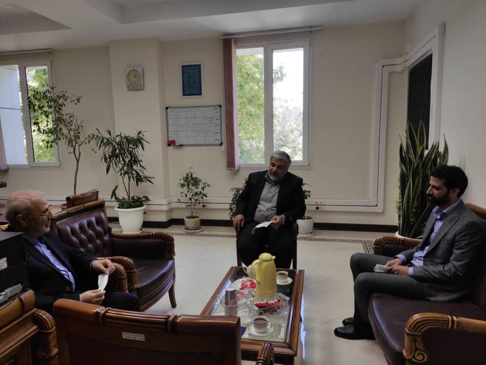 دیدار آقای حاجی با بهبهانی معاون سازمان ثبت اسناد و املاک کشور