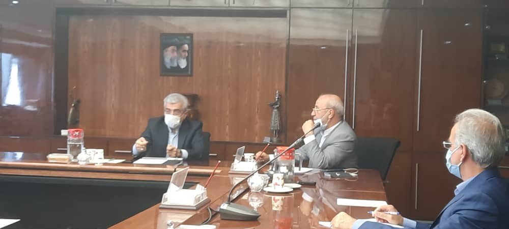 جلسه آقای حاجی با دکتر اردکانیان وزیر نیرو