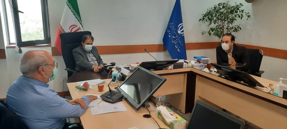 جلسه آقای حاجی با معاون حقوقی ، پارلمانی و امور استان ها و معاون بهداشتی وزیر بهداشت