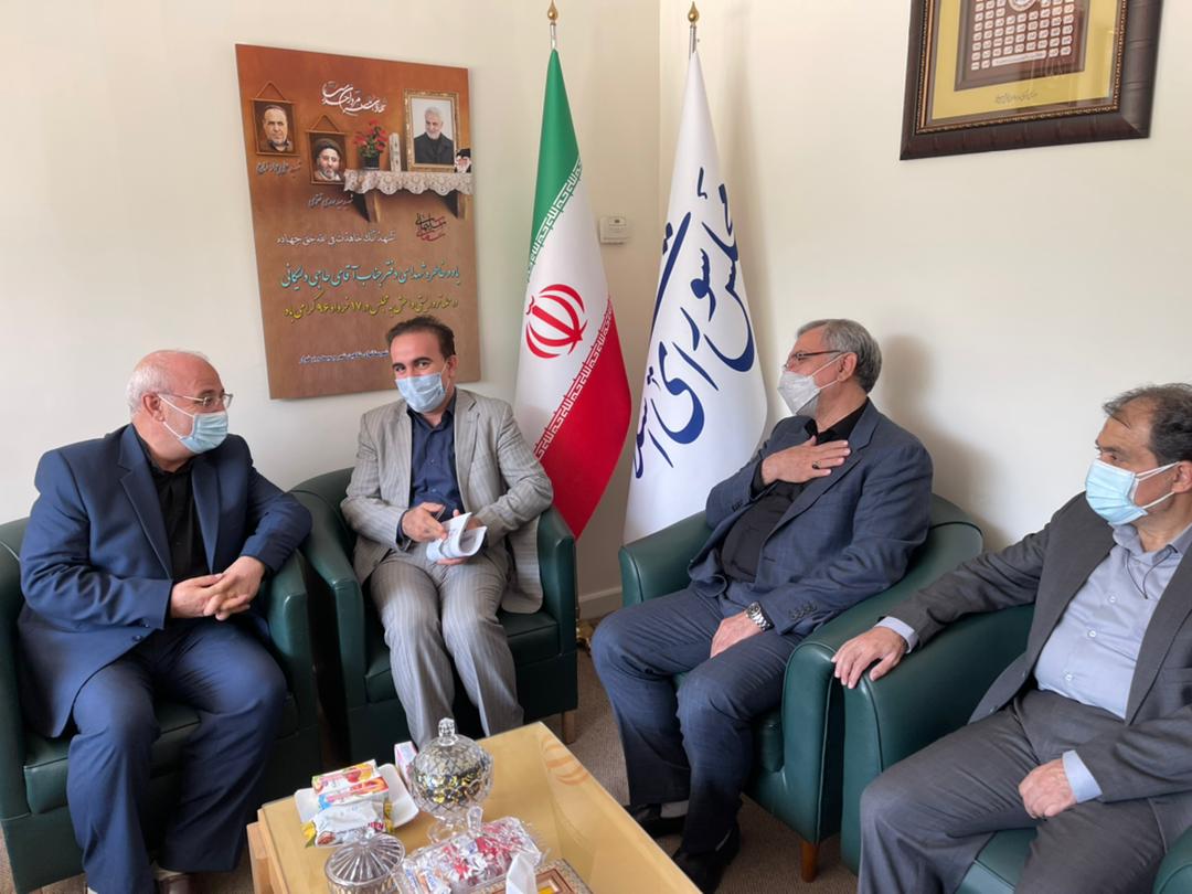حضور برخی از وزرای پیشنهادی دولت سیزدهم در دفتر آقای حاجی