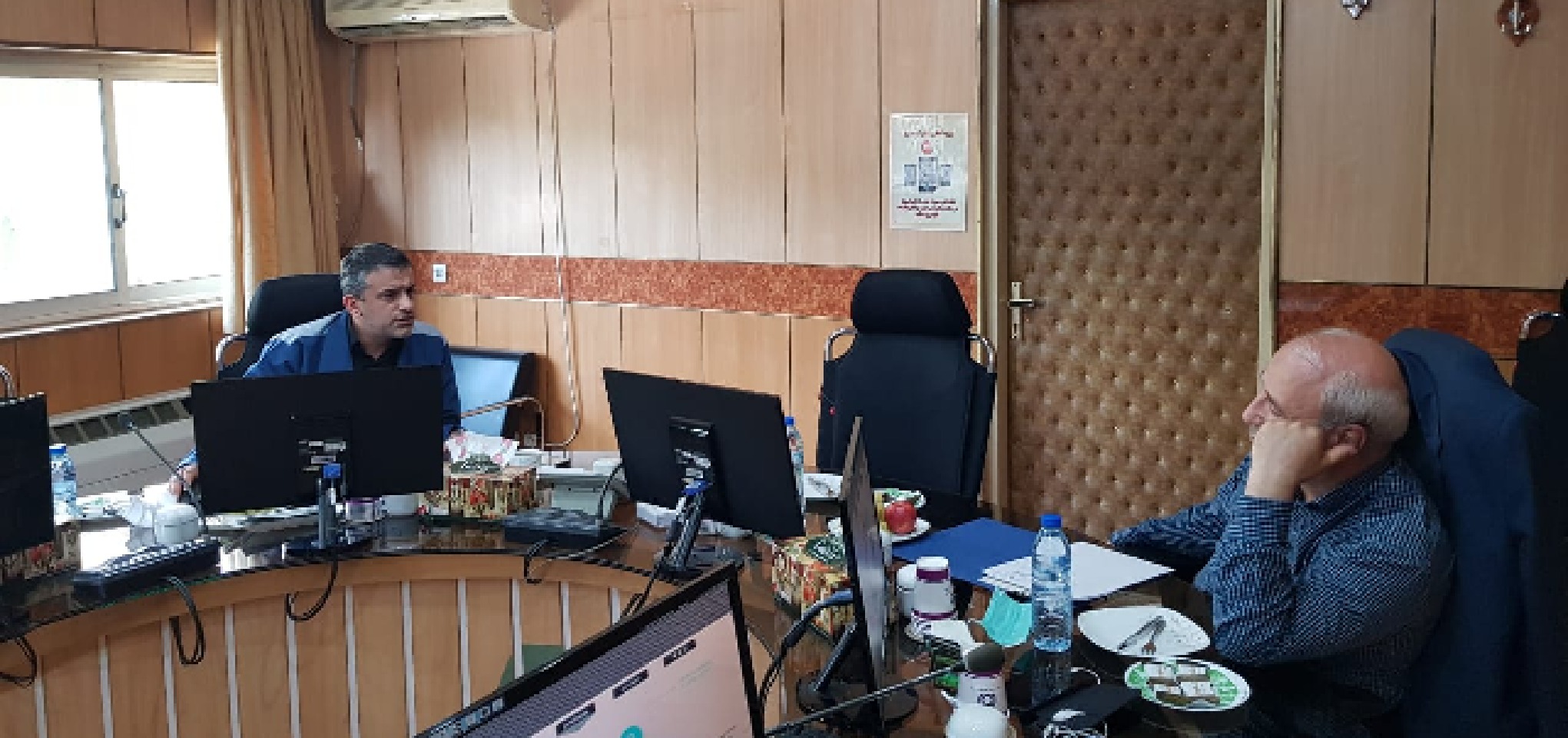 جلسات و پیگیریهای امروز 7 مهرماه آقای حاجی با مسئولین استانی