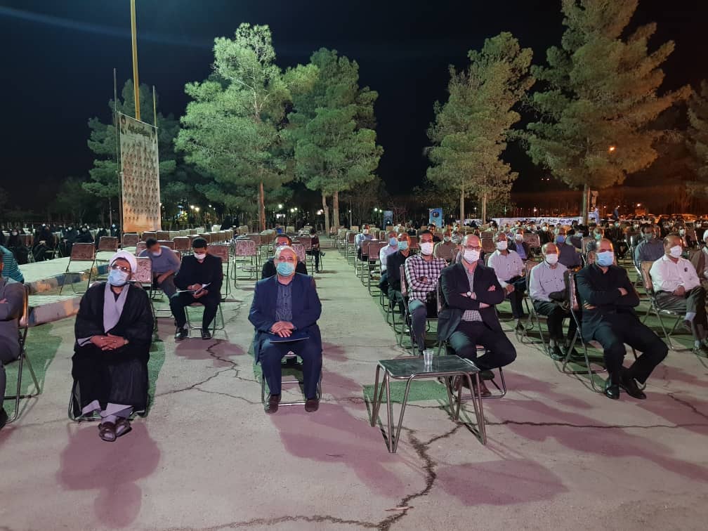 حضور آقای حاجی در مراسم یادواره شهدای عزیز شهر حبیب آباد برخوار