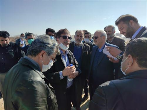 سفر مدیرکل حفاظت محیط زیست و رئیس سازمان جهاد کشاورزی استان به حوزه انتخابیه