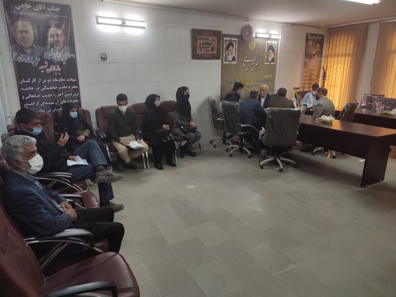 ملاقات مردمی آقای حاجی در دفاتر شهرستانی 21 اسفند1400